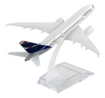 Miniatura Avião Metal Boeing Airbus Vários Modelos Coleção