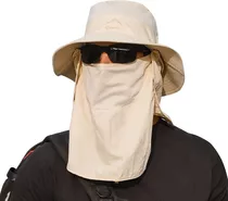 Sombrero Para El Sol Con Gorra Y Protección Facial Upf 50