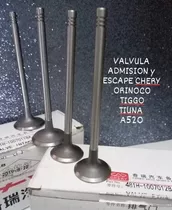 Valvula Admision Y Escape  Chery Orinoco Tiggo Tiuna A520 