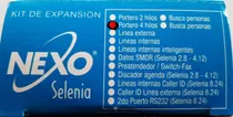 Placa Nexo Selenia - Expansión Portero 4 Hilos.