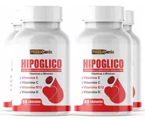 4 Hipoglico Caps Original Premium - Envio Em 24 Horas
