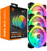 Fan Gamer Cougar Gaming Vortex Vx120 Argb 3 X 120 Mm Pwm