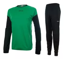 Buzo Pantalon Largo Arquero Futbol Protecciones Ergonomico