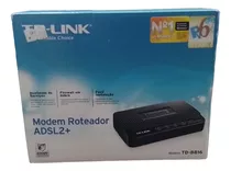 Modem Roteador Tp-link Adsl2+ Td-8816