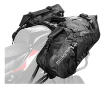 Alforjas Para Moto Impermeables Bolsos Capacidad Total 14l*2