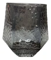 Vasos En Vidrio Para Whisky En Forma De Diamante X 1 Unidad