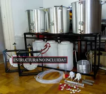 Kit Equipo Fabrica Cerveza Artesanal  Quemadores 30 363650