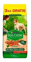 Dog Chow Adulto Mediano/grande Sin Colorantes X 21+3 Kg