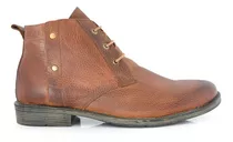 Bota Hombre Cuero Briganti Zapatos Borcego Urbano Hcbo00978