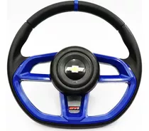 Volante Azul Gti Corsa Wind Classic Celta Gm C/ Cubo