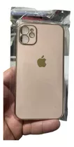 Capa Capinha Para iPhone 12 Rosa E Dourado