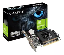 Placa De Video Gigabyte Geforce Gt 710 Gddr3 2g Lp Rev 2.0