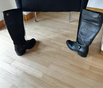 Vendo Botas Saverio Di Ricco-caña Alta -negras N37 Impecable