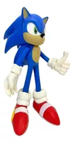 Boneco Sonic 28cm Azul Personagem Jogo Videogame Caixa + Nf