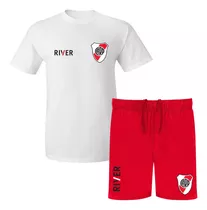 Remera + Short - River Plate - Escudo / Fútbol / El Millo