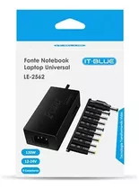 Fonte Carregador Para Notebook Universal Plug´s 12-24v 96w 