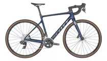 Bicicleta Ruta Scott Addict 10 /2022 Carbon 12 Vel Azul