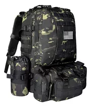 Noola 60l Mochila Táctica Militar Para Hombres Ejército 3 Dí