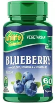Blueberry Mirtilo Antioxidante Unilife - 550 Mg 60 Cápsulas