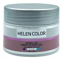 Gel Para Unhas De Gel Helen Color Silver Pink Sakura 35g