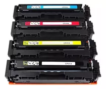 4x Toner Cf414 Color Laserjetpro M454dw M454dn M454 Sem Chip