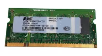 Memória Para Notebook 256mb Ddr2 Smart M470l3224hu0-cb3