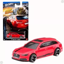 Carrinho Hot Wheels '17 Audi Rs 6 Hot Wagons Hwr56d - Mattel