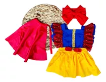 Disfraz Para Bebe Niño Niña Princesa Blancanieves Disney Halloween