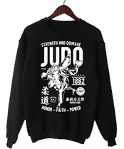 Buzo Judo Dibujo Lucha Diseño Exclusivo Algodón Premium