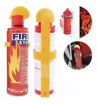 Extintor Fuego Carro 500ml Con Base Desechable Vehículo Moto