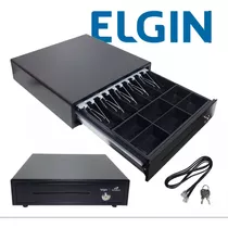 Gaveta Para Dinheiro Pdv Elgin Preta Eg60b Gaveteiro Caixa 