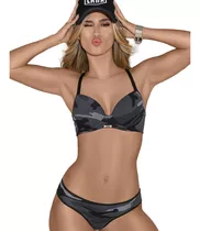 Conjunto Lara Teens 5366 Algodón Y Lycra Camuflado Militar