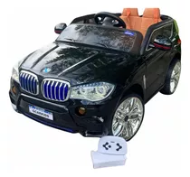 Carrinho Elétrico Infantil Preto Bmw X5 12v