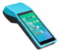 Terminal Pda Pos Wifi 3g Bluetooth Android Impressora Cinndi Cor Azul Bivolt