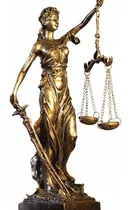 Escultura Estatua Diosa Justicia Regalo Abogado Juez