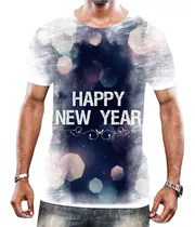 Camisa Camiseta Feliz Ano Novo Happy New Year 2022 Férias 13