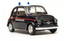Auto De Colección Policía Fiat 500 Italia Carabinieri 1:36