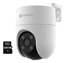 Cámara Wifi Ezviz 360° H8c 4mp Exterior Visión Noche + 128gb