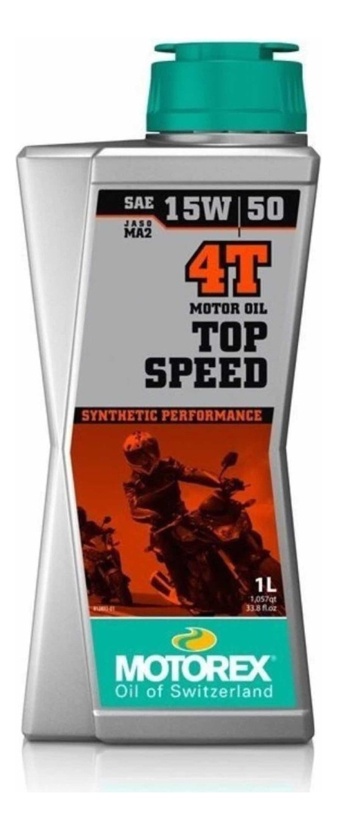 Aceite para motor Motorex sintético 15W-50 para motos y cuatriciclos de 1 unidad