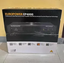 Behringer Ep4000 Europower Power Amplificador  + Envió 