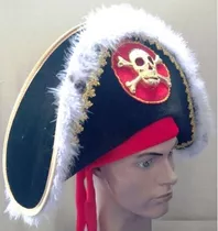 Sombrero Pirata Con Calavera Halloween - Sombrero Pirata