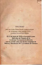 Discurso De Vicente Lecuna Batalla De Clarines Anh 1918