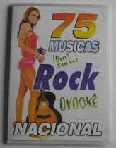Dvd Karaokê Rock Nacional 75 Musicas Clássicas Pra Você Cant