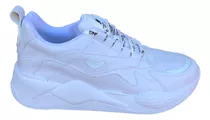 Zapatillas Blancas De Alta Calidad Risk Unisexdeportivas