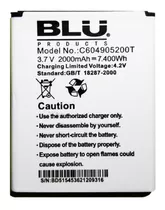 Bateria Pila Blu Dash C604905200t 4.5 D310 2000 Mah  -mg
