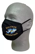 Cubrebocas Malvinas Argentinas Modelo Elasticos