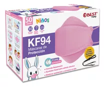 Cubrebocas Kf94 Infantil Mascarilla Niños 50 Cubre Boca Niña