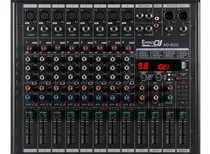 Consola 8 Canales Pro Dj Ad-8ux Con Efectos Usb Bluetooth