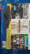 Ps4 Con 1tb De Memoria, Dos Mandos (1 Original) Y 14 Juegos