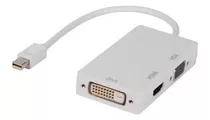 Adaptador Mini Display Port A Vga Hdmi Dvi Kanji 